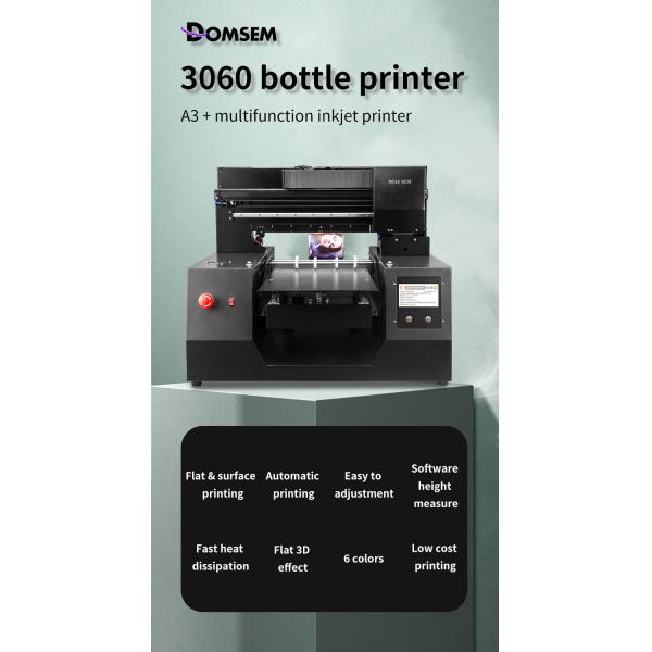 DOMSEM 3060 UV Flatbed Printing Machine Phone Cover Printer