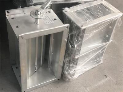 Q235-A HVAC Fire Dampers 70 Degree Motorized Modulating Dampers