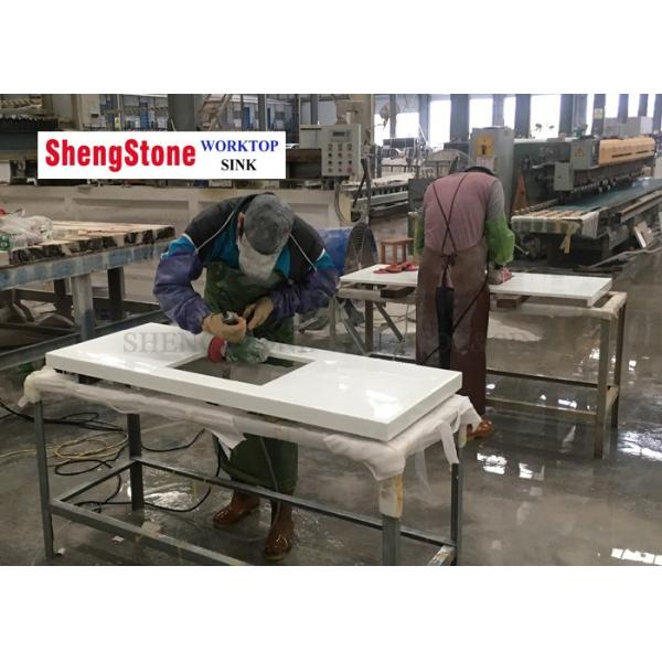 Nano белые полируя Countertops стекла Кристл, Nano выкристаллизовыванная стеклян