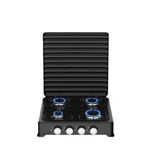 Energy Saving Four Burner Gas Stove with Easy Ignition System and Removable Parts for Simple Cleaning and Repair