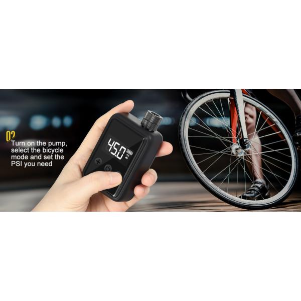YANTU AM51 Portable Digital Mini Electric Bicycle Motorbike Air Pump for Tyre Pumping