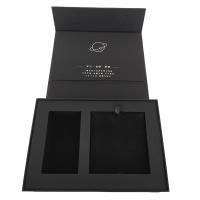 Boîte d'emballage pour montres en papier à joaillerie à timbre argenté avec stratification matte
