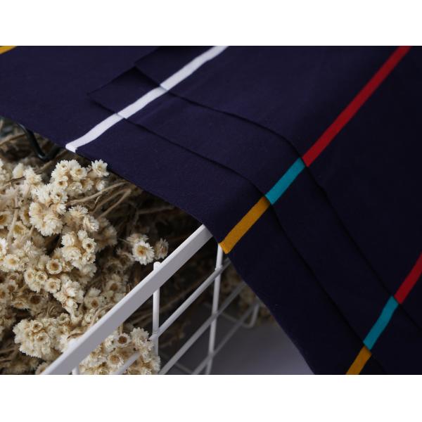 Pure Cotton Breathable And Skin-Friendly Striped Knit Fabric For Casual