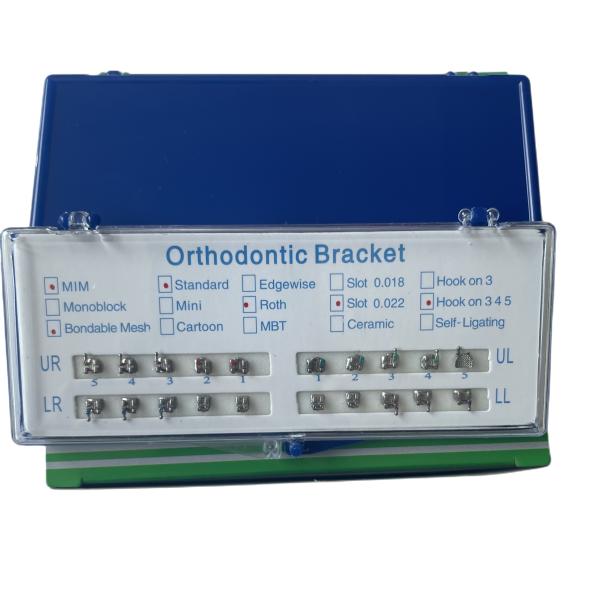 Bondable Mini Roth Orthodontic Bracket 0.018 Double Slot With Hook345