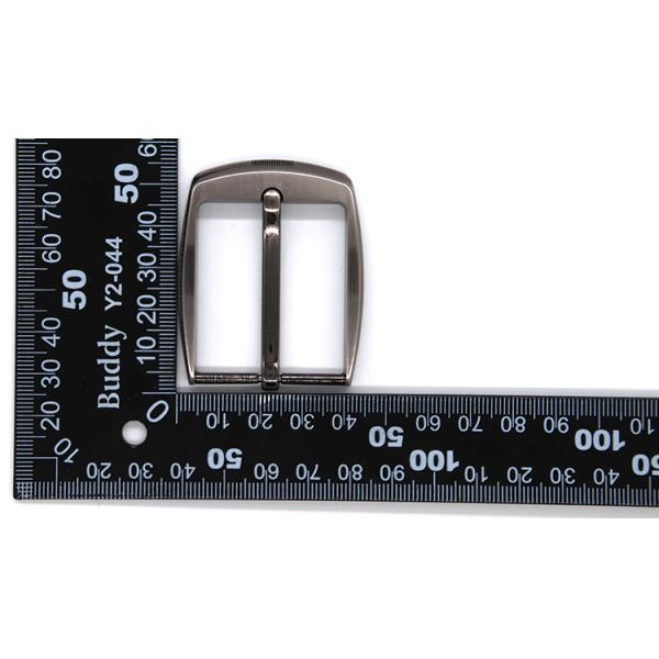 Fashion Silver 35mm Pin Belt Buckles Zinc Alloy With Long Using Time