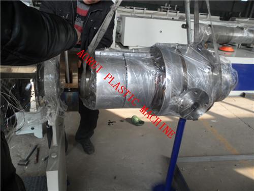 High Capacity Twin Screw Extruder PVC Pipe Extrusion Machine CE / ISO9001