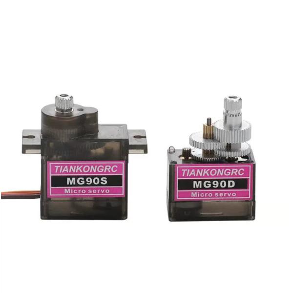 TIANKONGRC MG90D  9g Servo Motor Micro Servo For RC Airplane Robot DIY Project Parts.(Without mechanical limit)
