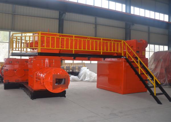 Equipamento de fabricação automático móvel do tijolo de Clay Brick Making Machine Full