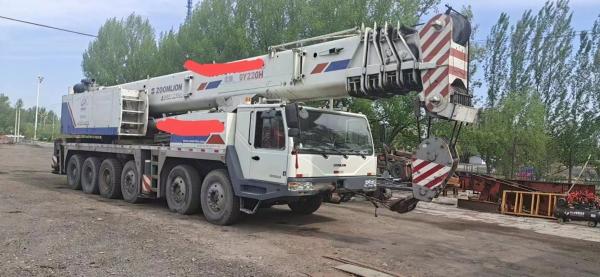 Maximum Lifting Weight 16t Yellow 2018 Zoomlion 220ton Used Truck Crane Attractive