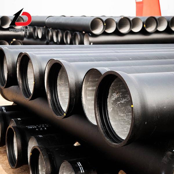 Iso2531 En545 Standard Ductile Cast Iron Flanged Pipes K9 For Water Supply Sewage Water Treatment With Long Serve Life