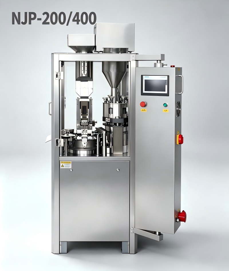 380V All In Capsule Filling Machine Small Scale  Powder Filler Capsule Nutraceutical GMP