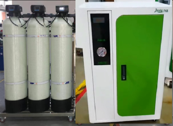 система 7.5KW 380V системы RO умягчителя водоочистки 1500L/Hour