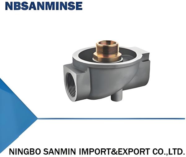 YL Oil Filter Base Threaded Joint 11/8-16UNF 11/2-16UNF Interface For Medium Temp -20C- 120C