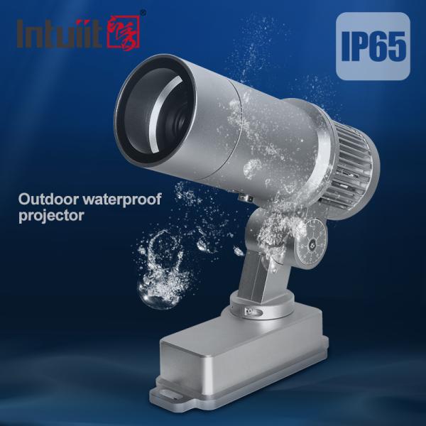 Projecteur Gobo Logo Publicitaire 60W LED Enseigne Projection Murale Extérieur Étanche IP65 HD & Lumineux