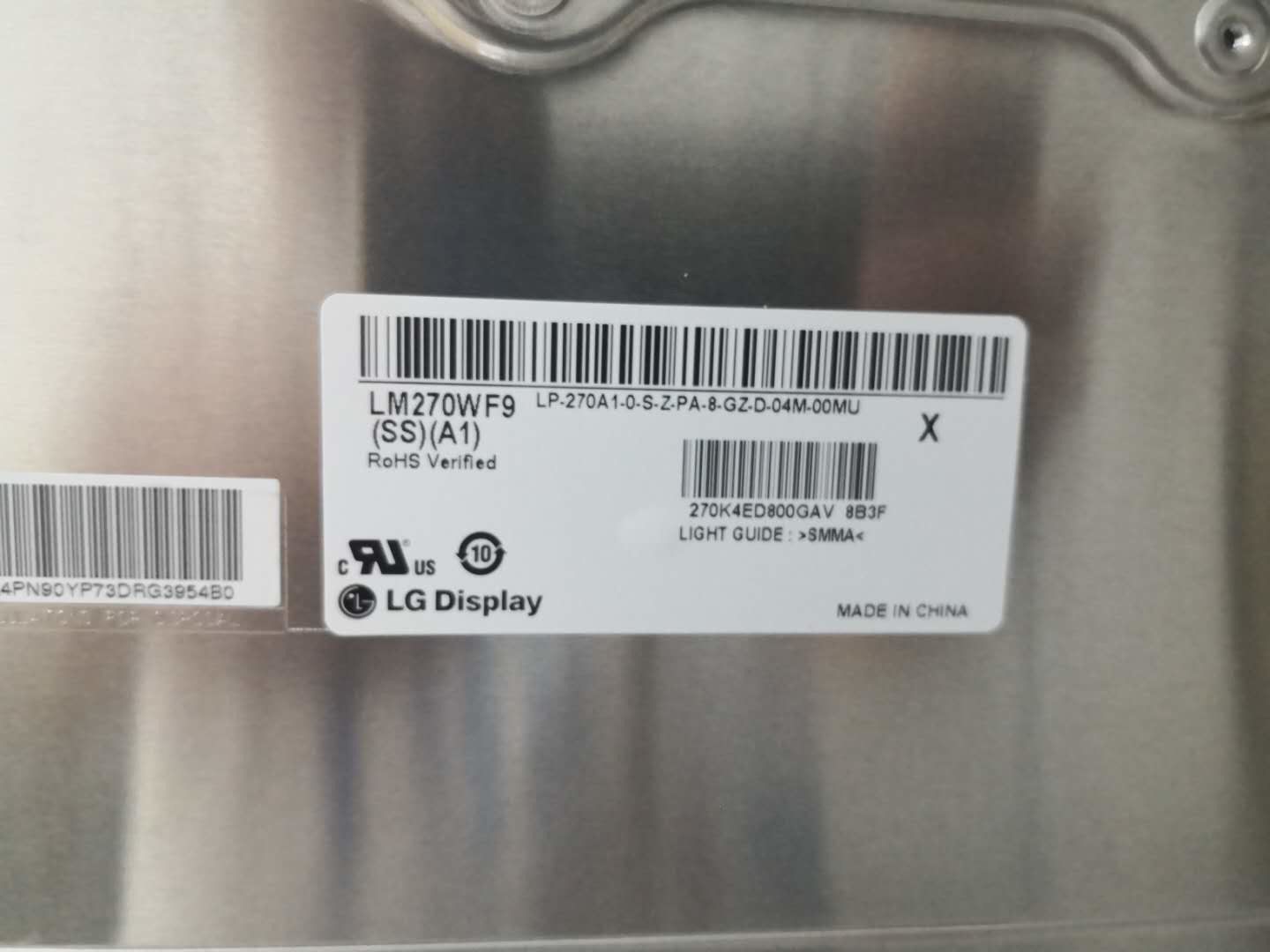 ДИСПЛЕЙ LCD ² ×1080 400 cd/m дисплея 27,0
