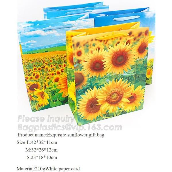 Foldable Gift Recycled Grocery Romotional Printed Gift Paper Bag Luxury Matte White Paper Bags with Handles Perfect for