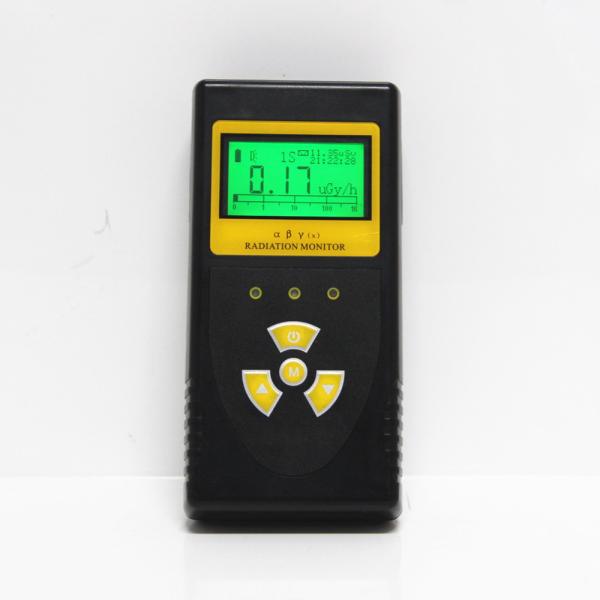 FJ-7100 Portable Digital Radiation Detector LED Display Multi Unit Radioactive Dose Rate Monitor with Vibration Sound Alarm