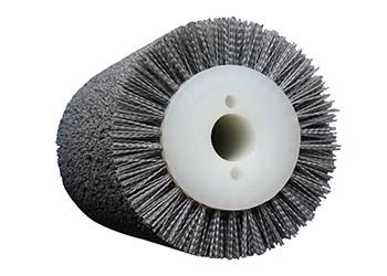 Gray Wood Polish Brush Custom Size Lightweight For Furniture Polishing