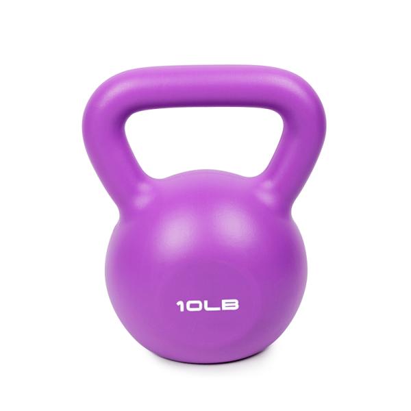 Hot Selling Cheap Sand Filled Plastic Custom Logo Colorful Cement Kettlebell