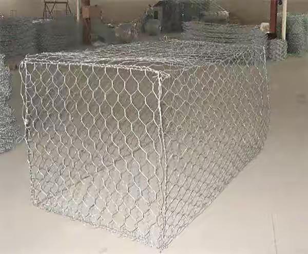 Hot Dipped Galvanized Gabion Baskets 2x1x1 Gauge 2.7mm For Retaining Walls