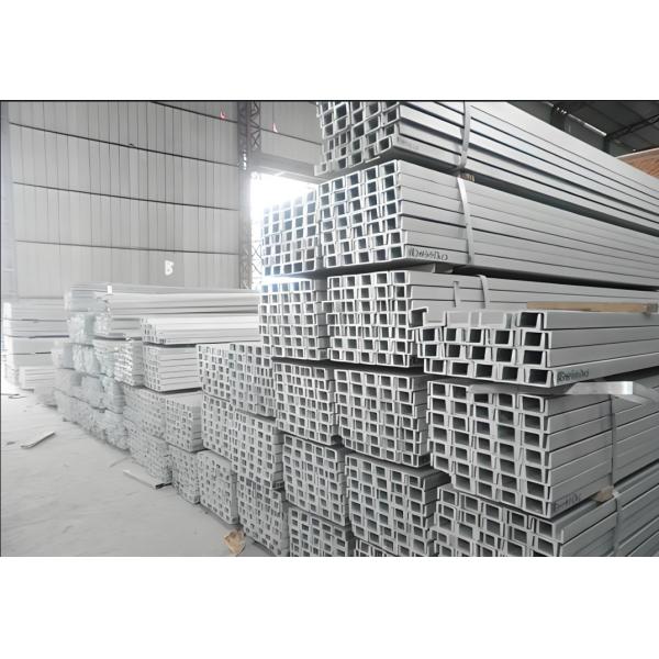Not Perforated C8 C10 C12 C16 Hot Rolled Steel U Channel for Structural Support