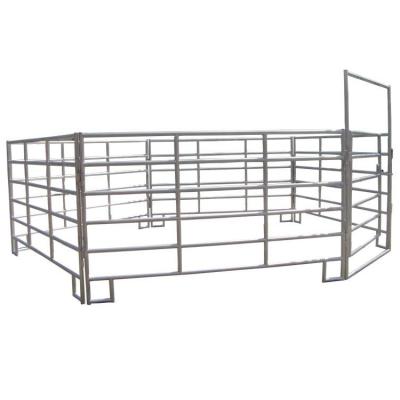 Panneaux de clôture de bétail galvanisés à traitement thermique