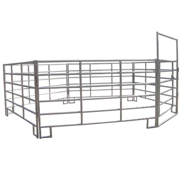 Panneaux de clôture de bétail galvanisés à traitement thermique