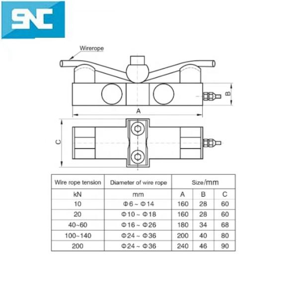 Cellule de pesée pour bétail Essential 30 tonnes, matériau en acier allié durable avec options 10 tonnes, 20 tonnes, 50 tonnes, 60 tonnes