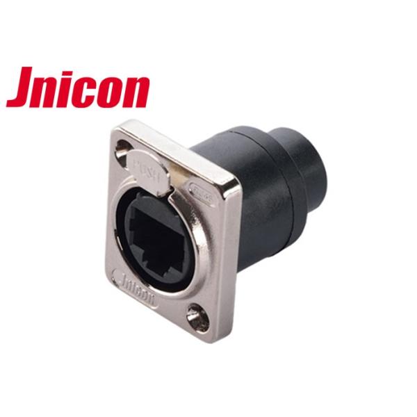 Data - Signal RJ45 Waterproof Connector , LED Screen Waterproof RJ45 Panel Mount Jack
