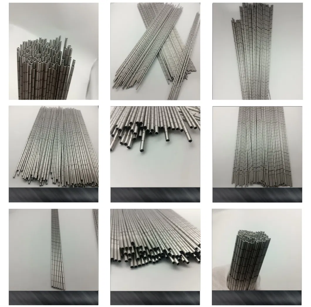 Dispositif d'ouverture du tube capillaire en acier inoxydable Aiguille triangulaire Aiguille de pénétration