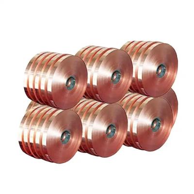 C17300 Qbe2Pb C1730 Beryllium Copper Coil 1/4H 1/2H Copper Sheet Metal Strips For Switches