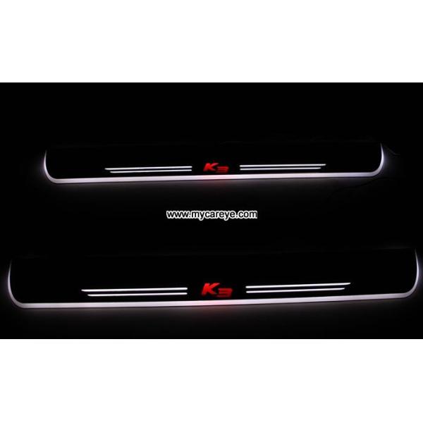 Kia K3 car led door courtesy logo lights auto Welcome Pedal for sale