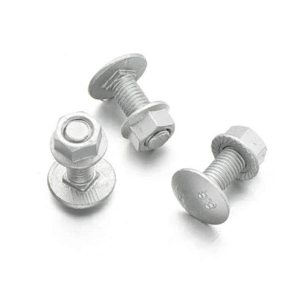 ASTM A307 de aço inoxidável encantam os parafusos e o treinador Bolts do transporte das porcas M5