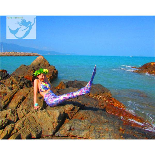 Stretchable Ladies Mermaid Tail Monofin Fin Filpper Cosplay Swimsuit