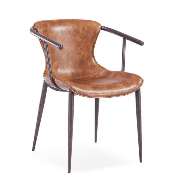 Moderately Thick Cushion 48cm Modern Swivel Lounge Chair