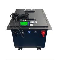 Bateria com ciclo profundo de lítio 36V 150Ah 250A LiFePO4 para aplicação de carrinhos de golfe