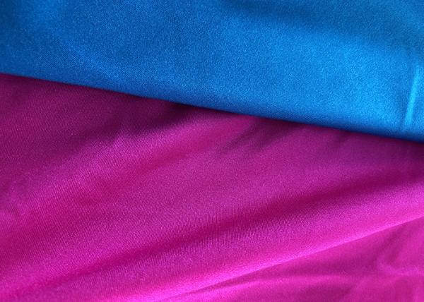 Warp Stretch Knitted Plain Dyed 82 Nylon 18 Spandex Fabric Recycled