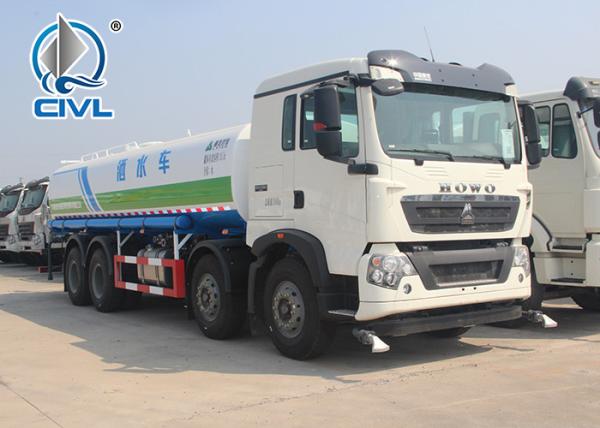 8x4 380HP 32000L Water Tanker Truck EURO III , SINOTRUK HOWO Tanker Trailer