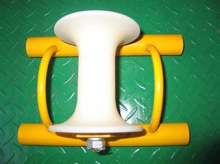 Light Weight 12kn Steel Frame Underground Cable Installation Tools Trench Roller