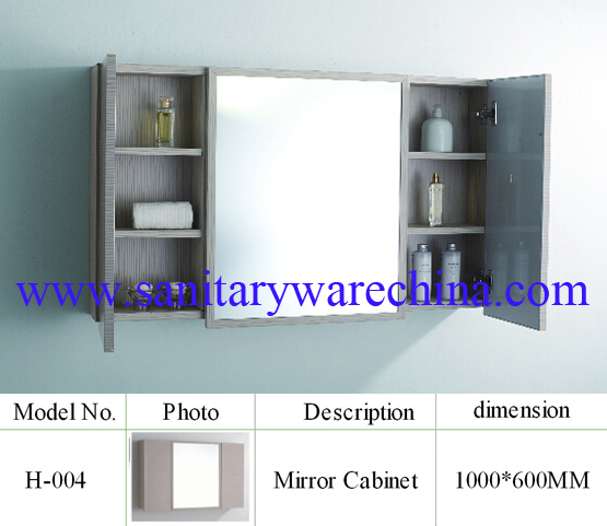 Aluminum Mirror Cabinet /Home Decoration Furniture H-004 800x700