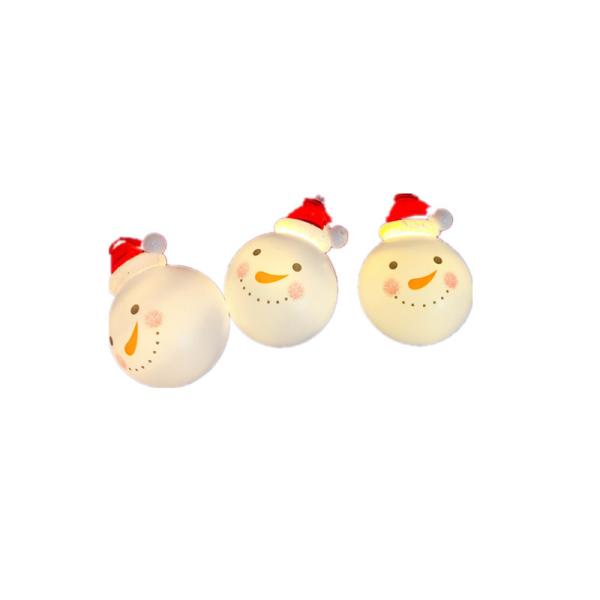 Christmas Santa String Lights Battery Operated Decorations for Xmas Warm White Fairy Lights for Christmas Tree Indoor Outdoor