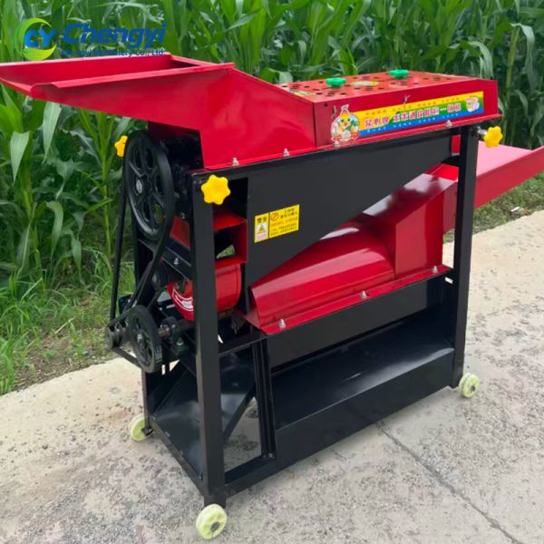 Heavy Duty Corn Threshing Peeling Machine Low Kernel Damage For Agriculture