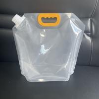 Thickened Transparent Spout Pouches With Reinforced Handles 1L/1.5L/2.5L/5L/10L Nozzle Bag For Bulk Grain And Liquid Packaging.