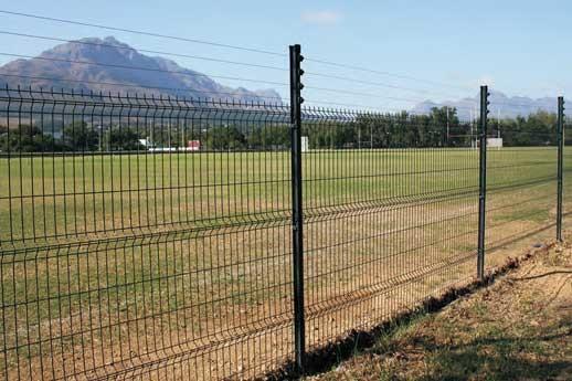 ISO-2001 Anti Climb 8 Foot Wide Fence Panels With Welded Wire