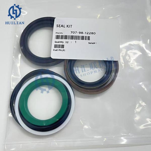 Komatsu 7079812280 707-98-12280 Kit de joints de cylindre de bras PC200-7 PC200-6 PC200-8 Excavatrice Joint d'huile Pièce de rechange Cylindre Godet Kit d'étanchéité d'huile
