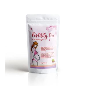 Organic Herbal Blend Female Fertility Tea With 40 Sachets/Bag For Warm Uterine Comfort