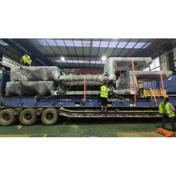 Высокая полезная нагрузка Aotong Гидравлическая система рулевой рампы низкая кровать полуприцеп грузовик 9м 13м