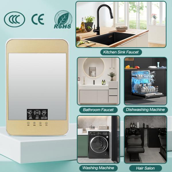 Commercial Kitchen Instant Hot Water Heater Wall Mounted 8000W