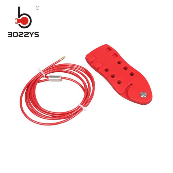 BOSHI Hot Selling 2019 Nylon PA Steel Safety Cable Lockout Device