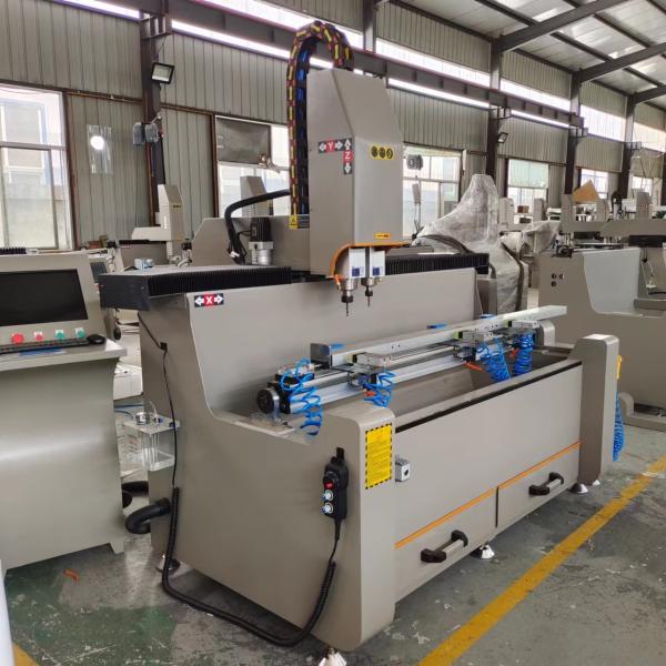 Máquina de trituração direta da perfuração do CNC da fonte da fábrica para a porta da janela de alumínio e fatura minimalista da mobília
